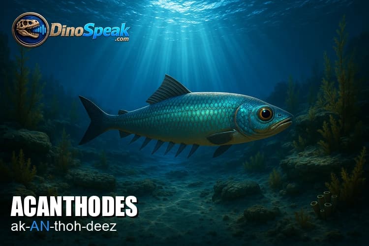 Acanthodes picture
