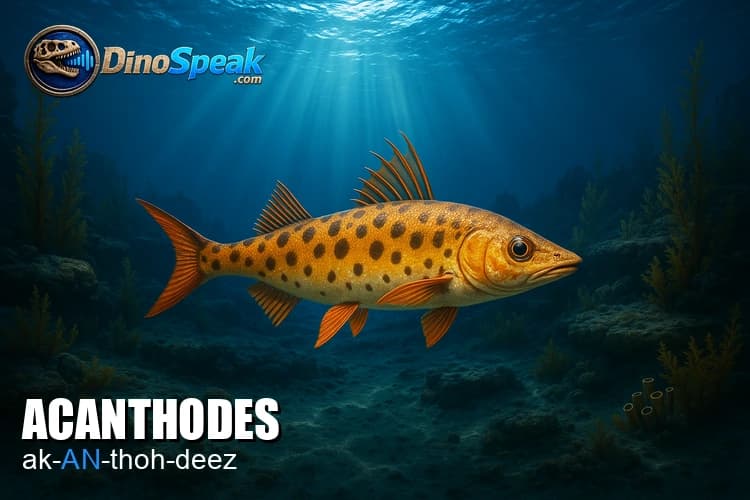 Acanthodes picture