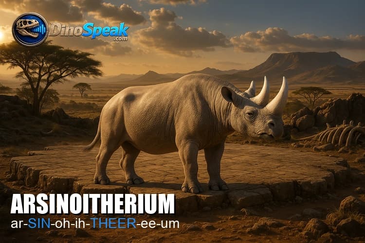 Arsinoitherium picture