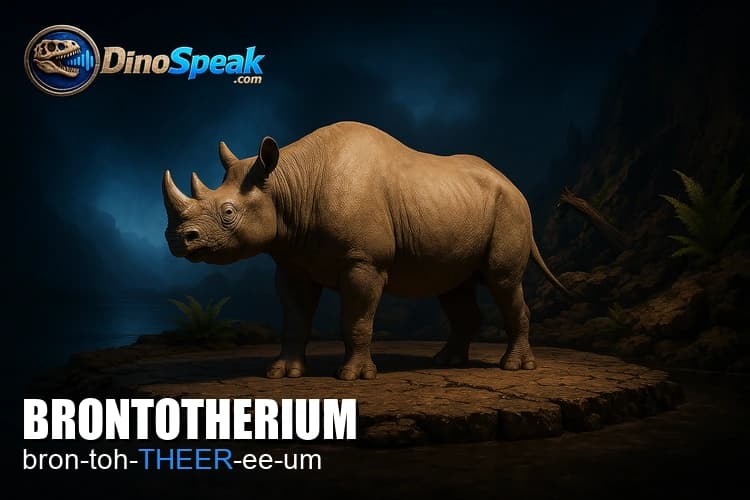 Brontotherium picture