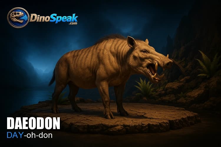 Daeodon picture