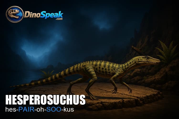 Hesperosuchus picture