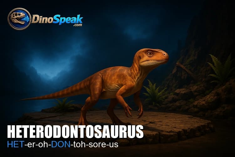 Heterodontosaurus picture