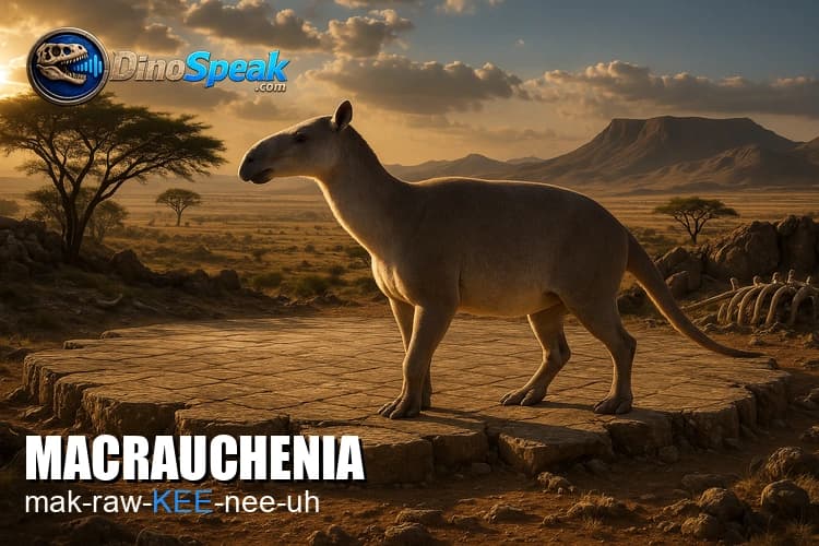 Macrauchenia picture