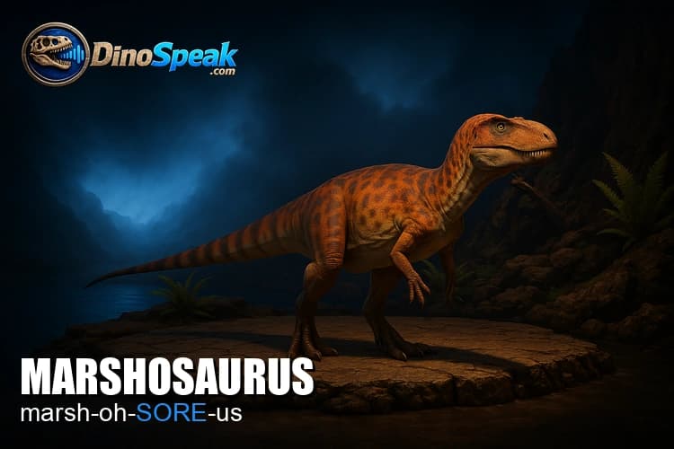 Marshosaurus picture