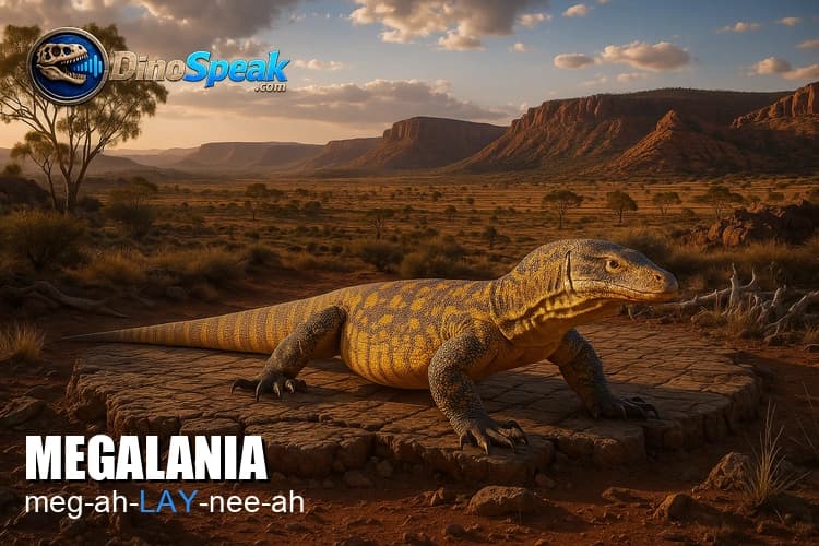 Megalania picture