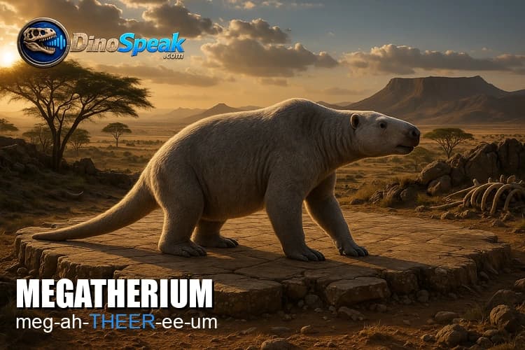 Megatherium picture