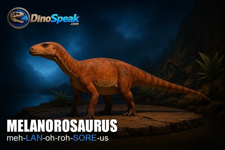 Melanorosaurus picture