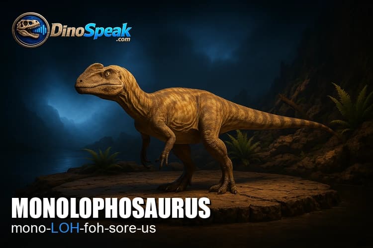 Monolophosaurus picture