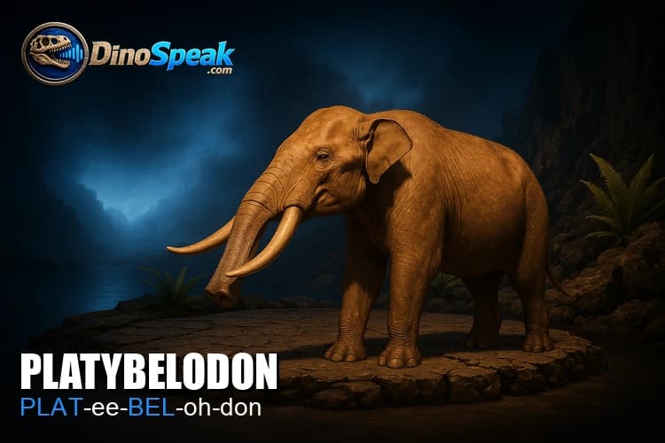 Platybelodon picture