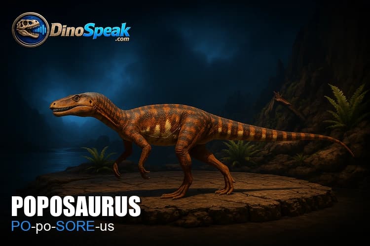 Poposaurus picture