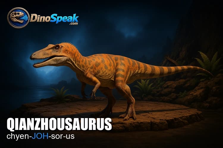 Qianzhousaurus picture