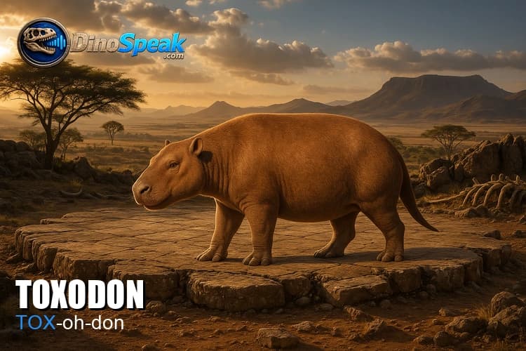 Toxodon picture