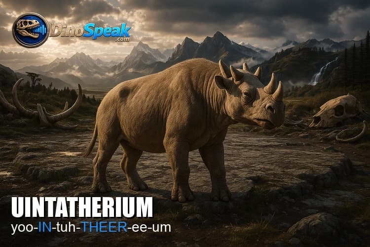 Uintatherium picture