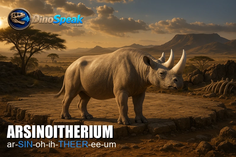 Arsinoitherium