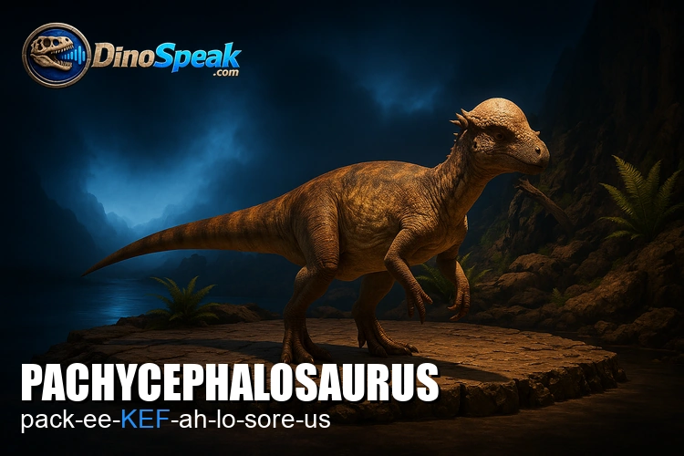Pachycephalosaurus — meaning: Thick-Headed Lizard